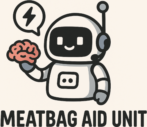 Meatbag Aid Unit Logo